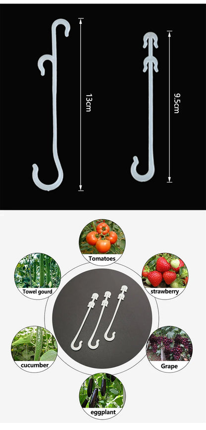 J-vormige Plantenclips