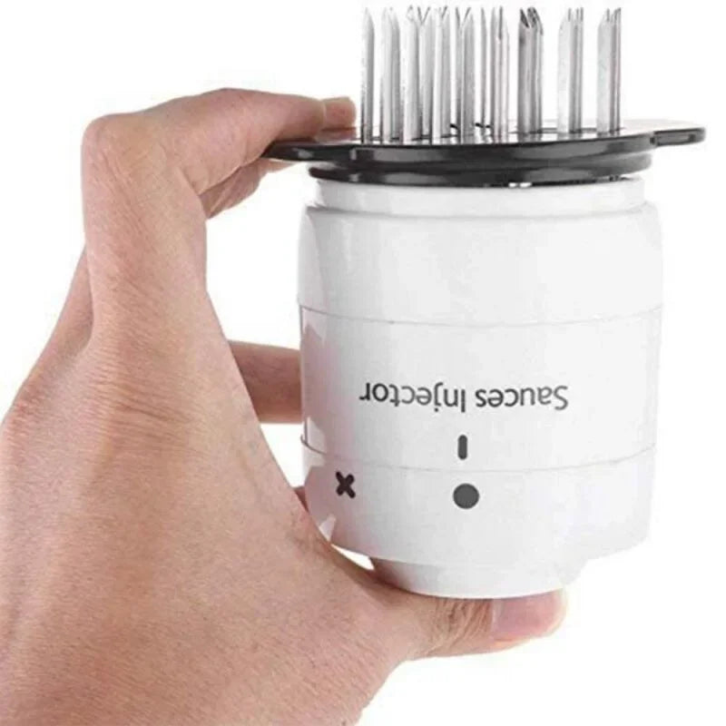 Marinade injector roestvrij staal vlees