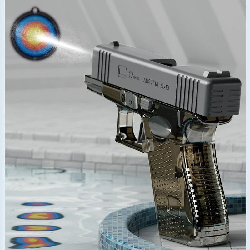 Mini Water Gun without Batteries for Outdoor Fun
