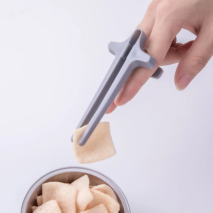 Vinger eetstokjes plastic 9,5 cm