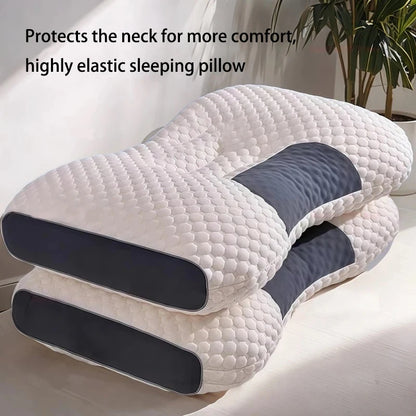 Nekkussen rond memory foam katoen 48x74 cm