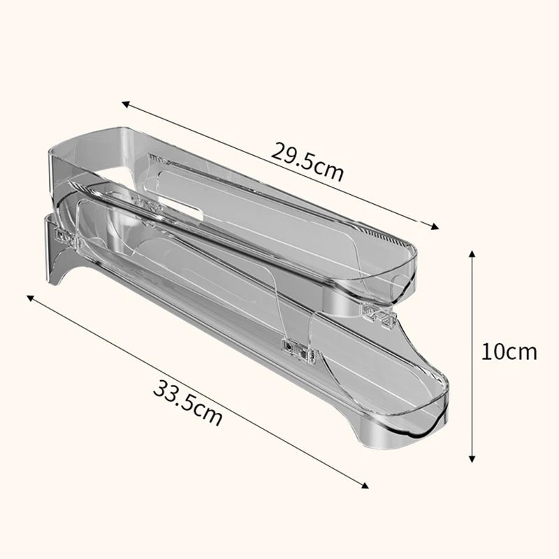 Automatic Double-Layer Egg Dispenser for Refrigerator