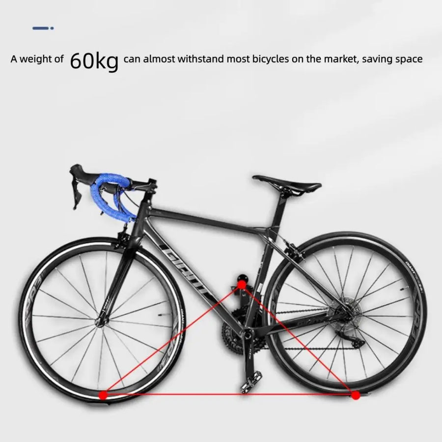 Fiets wandhouder ijzer 60 kg