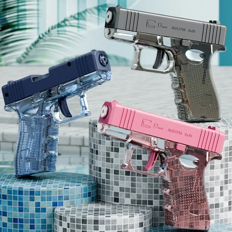 Mini Water Gun without Batteries for Outdoor Fun