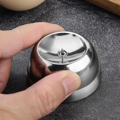 Eiergaatjesprikker RVS met stabiele voet