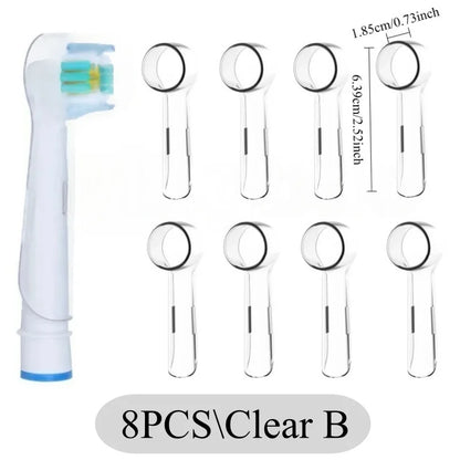 Stofkapjes tandenborstelkoppen Braun Oral-B iO 2-8 stuks