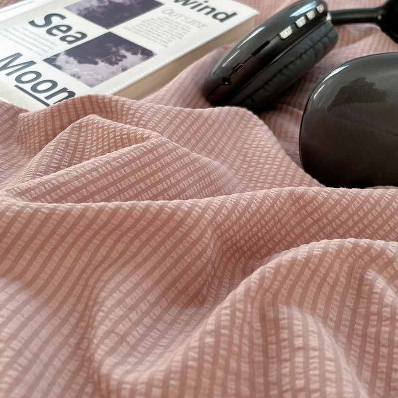 Dekbedovertrekset microfiber 3-delig met rits