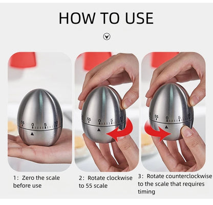 Kookwekker in eivorm