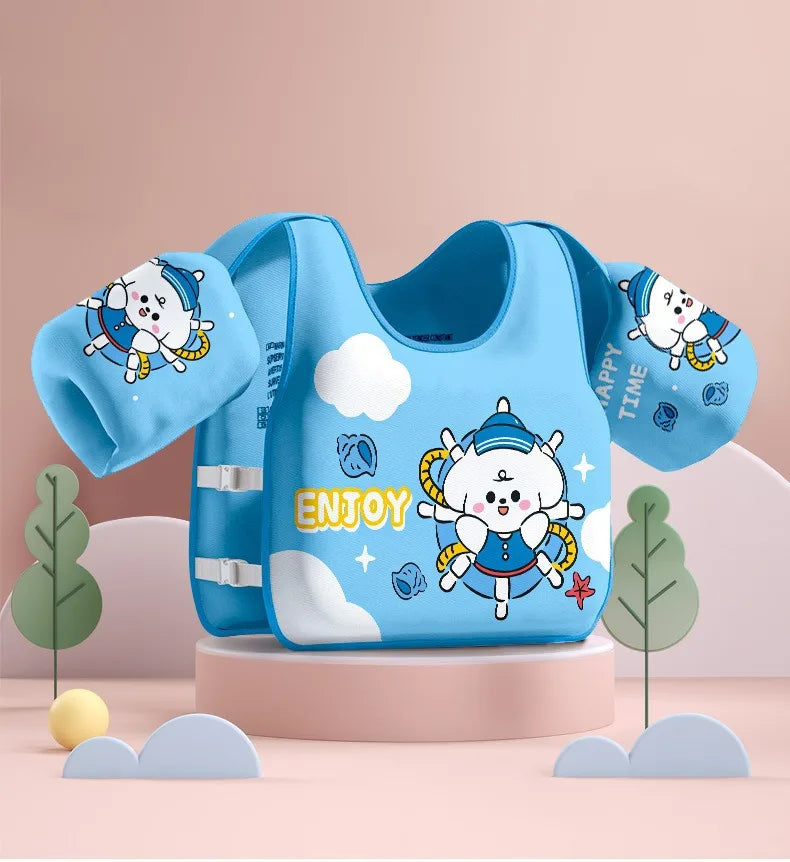 Kids Swim Vest – No Inflation Needed