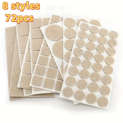 Viltpads voor meubelvoeten: zelfklevende bescherming tegen krassen en geluid