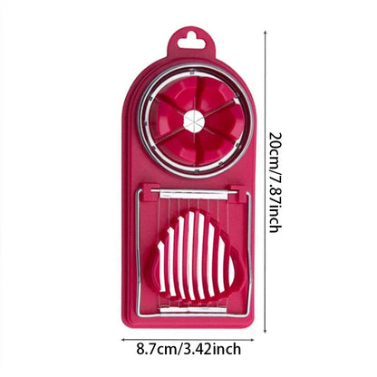 Ei snijapparaat met roestvrijstalen draad en PP basis