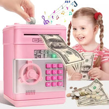Huismerken.nl ATM Password Piggy Bank - Elektronische Spaarpot Met Wachtwoord Voor Kinderen 3 Plus