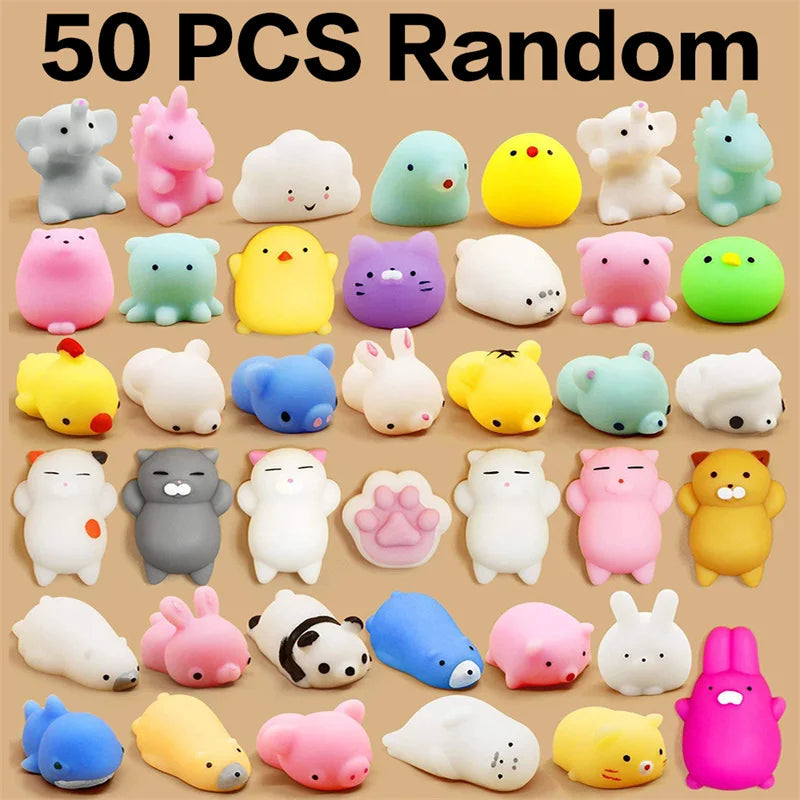 Mochi squishies antistress figuurtjes