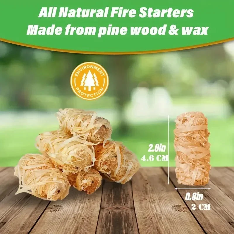 Vuurstarters 30 of 100 stuks wax
