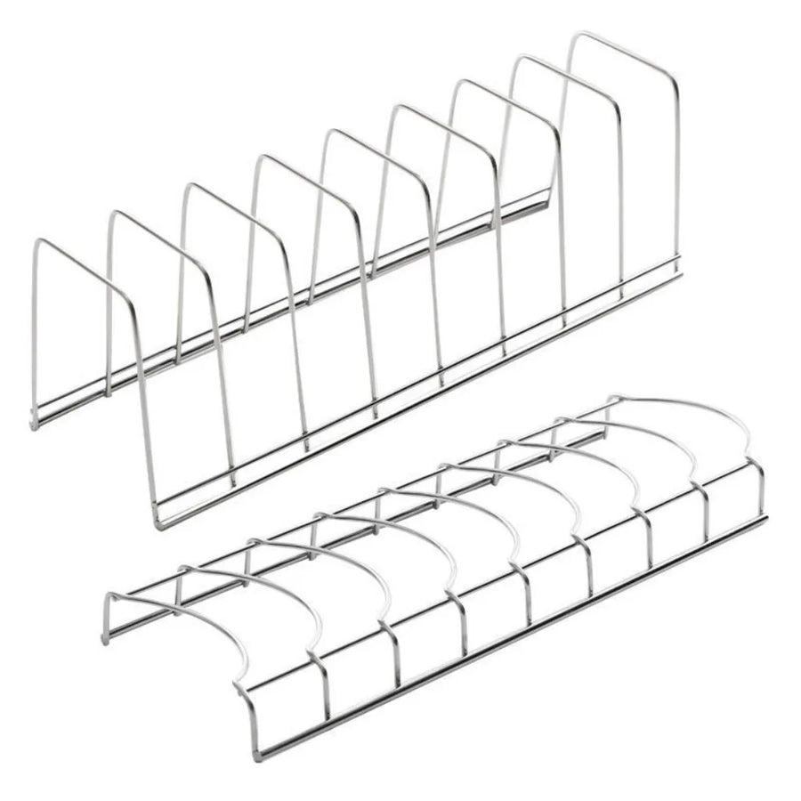 Stainless Steel Dish Rack Plates and Bowls