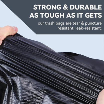 Huismerk Vuilniszakken Extra Groot Zwart voor Zwaar Gebruik