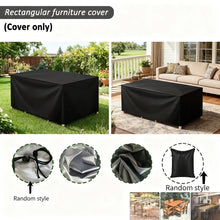 Universal Outdoor Furniture Cover for Various Sizes – Protects Against Sun and Dust
