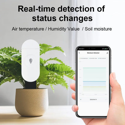Tuya Zigbee bodemvochtsensor temperatuur luchtvochtigheid