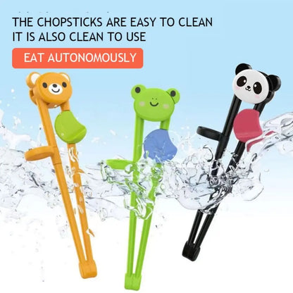 Oefen Eetstokjes met Antislip Hulphouder voor Kinderen