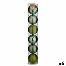 Krist+ Set Kerstballen Krist+ 00804 Groen Plastic Ø 12 Cm 6 Onderdelen (6 Stuks)