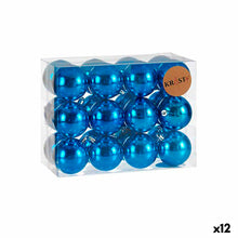 Krist+ Set Kerstballen Krist+ K1912477-1 Blauw Plastic (12 Stuks)