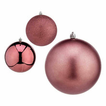 Krist+ Set Kerstballen Krist+ 00798 Roze Plastic Ø 12 Cm (6 Stuks)