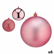 Krist+ Set Kerstballen Krist+ 00810 Roze Plastic (6 Stuks)
