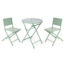 Ibergarden Tafel Met Twee Stoelen Ibergarden Hs23377/78 Groen