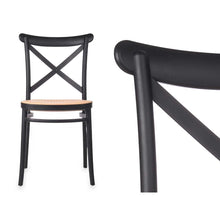 Gift Decor Stoel Pc-175 Zwart Beige 4 Stuks