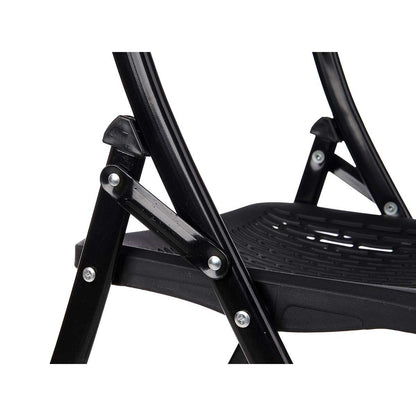 Gift Decor Vouwbare Stoel Zj-Y59Bl Zwart 59 X 50 X 82 Cm 108 X 13,5 X 50 Cm (4 Stuks)