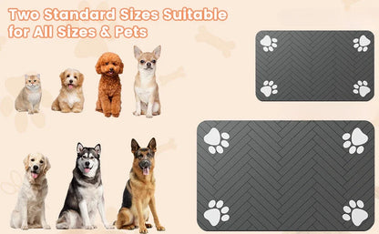 Absorberende Placemat voor Honden en Katten – Waterdicht en Sneldrogend