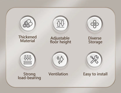Uitschuifbare kastorganizer met dubbele laag voor potjes en flessen