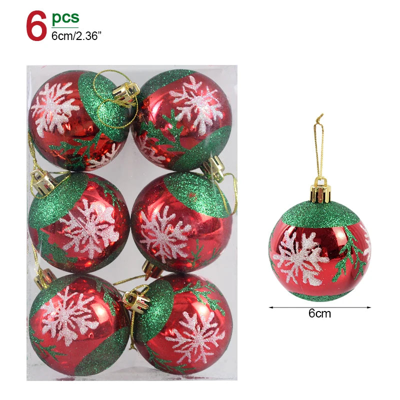 Kerstballen set decoratie