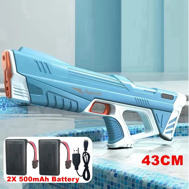 Electric Water Gun Automatic – 43 cm – For Kids and Adults