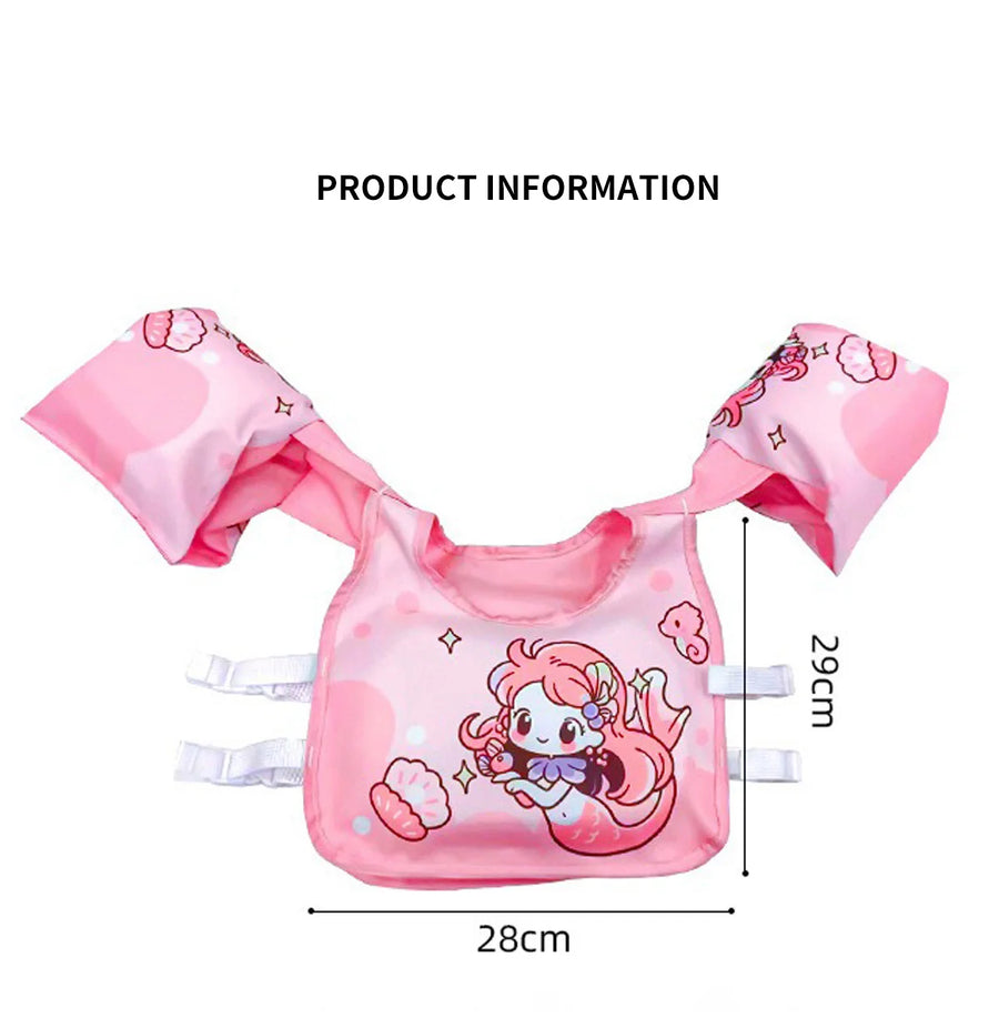 Kids Swim Vest – No Inflation Needed