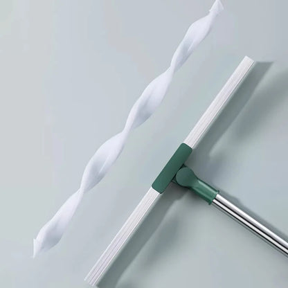 Siliconen schoonmaakbezem met wisser
