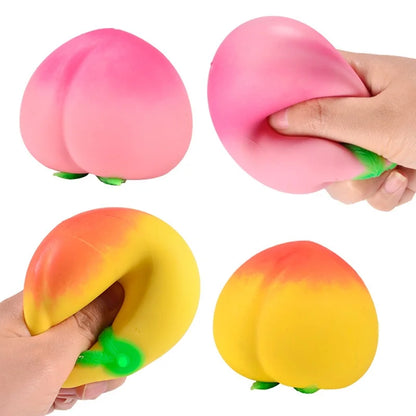 Squishy fidget toy fruitvorm