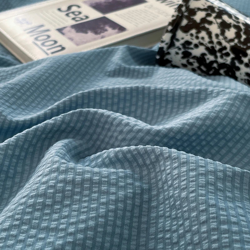 Dekbedovertrekset microfiber 3-delig met rits
