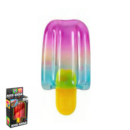 Squishy fidget speeltje ijshoorntje 10.5x6x2.3 cm