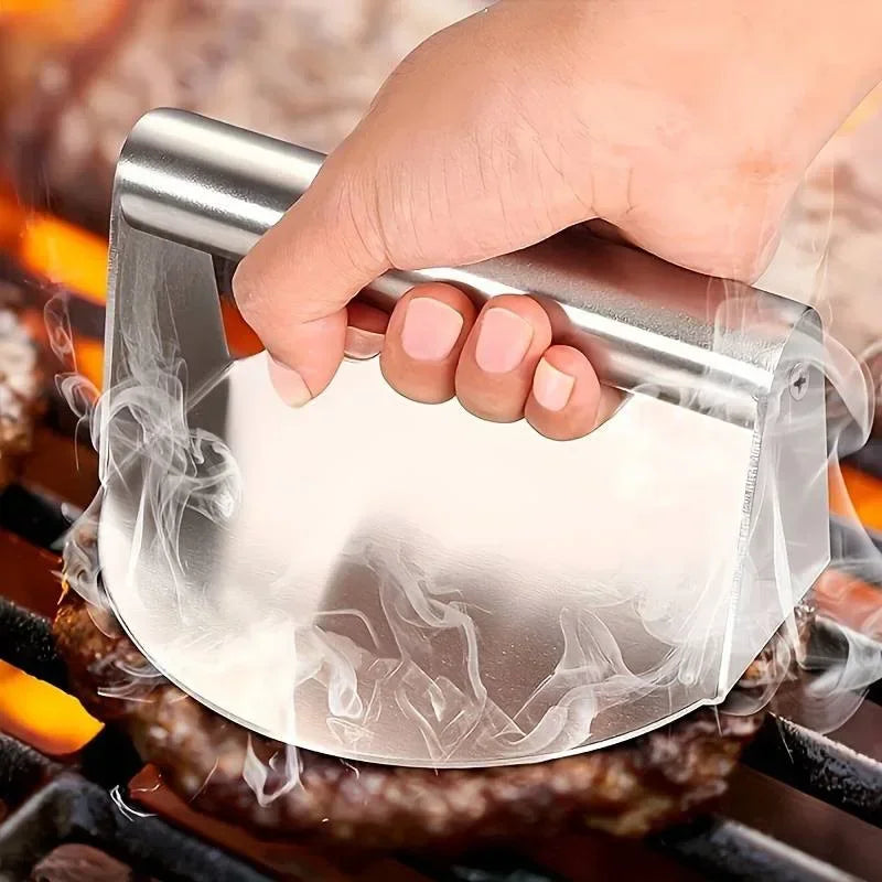 Stainless Steel Smash Burger Press for Consistent Burgers