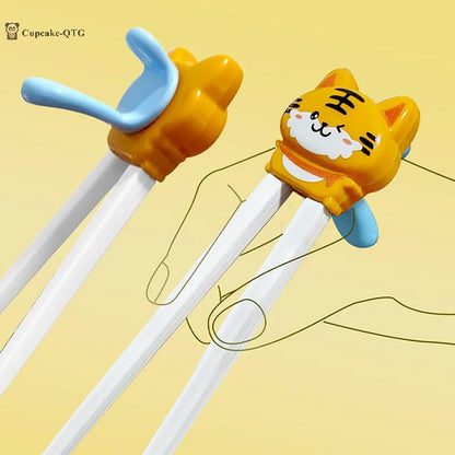 Leer Eetstokjes Kat voor Kinderen