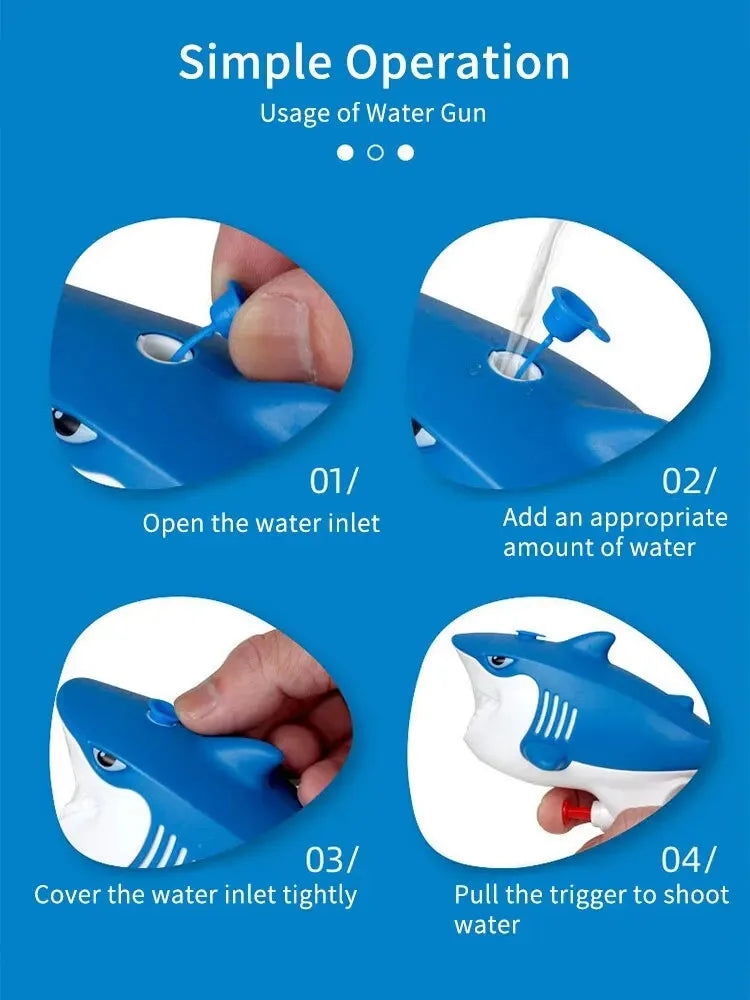 House brand Fish-Shaped Water Gun | Carefree Water Fun for Kids