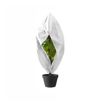 Plantenbeschermhoes winter non-woven rits trekkoord