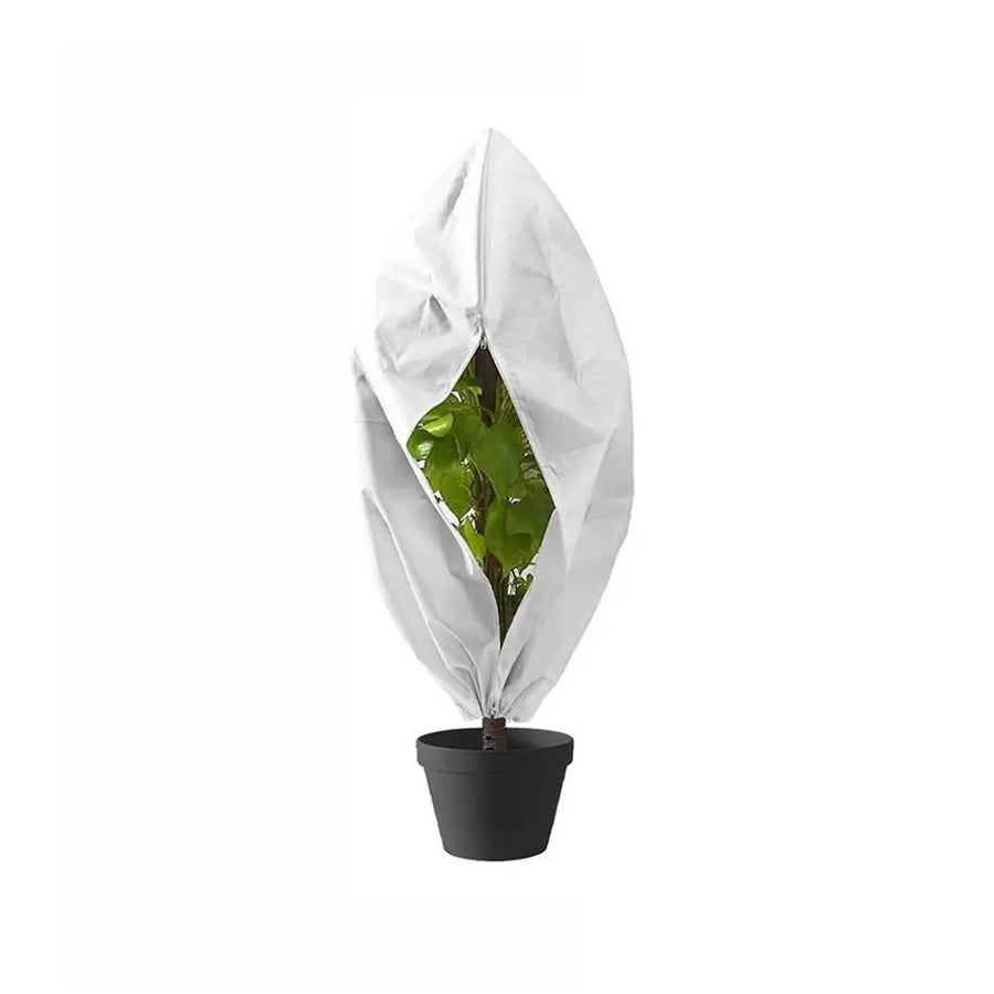 Plantenbeschermhoes winter non-woven rits trekkoord