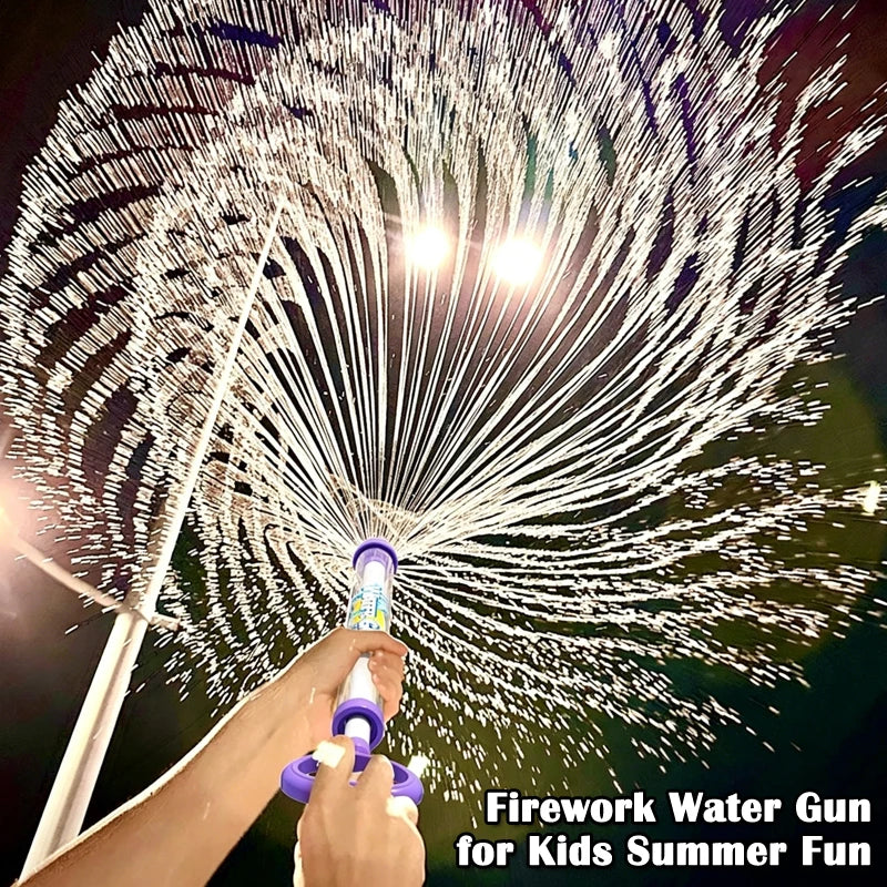 Water pistol with pump system for children and adults