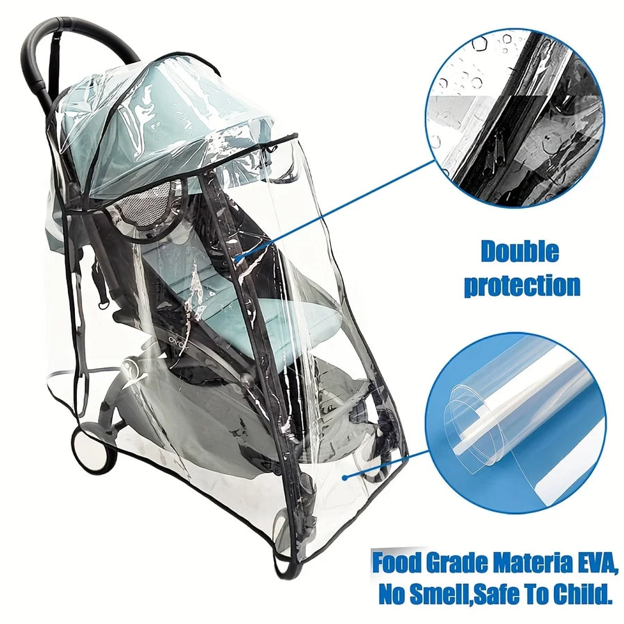 Regenhoes Kinderwagen universeel