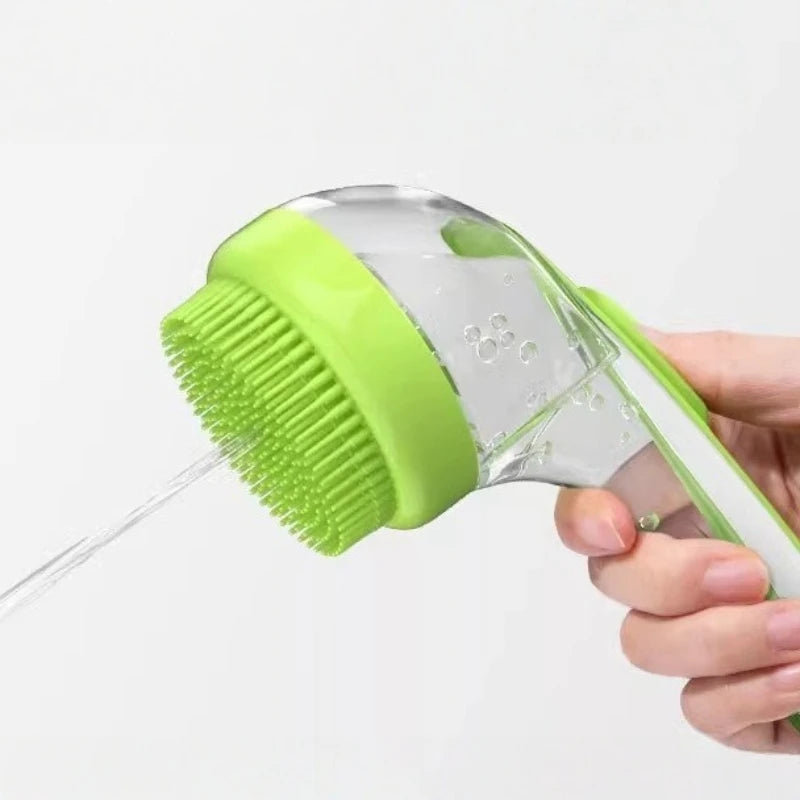 Huisdier borstel massage baden plastic