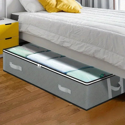 Opbergbox onder bed 120x33x18 cm stofvrij
