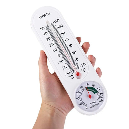 Thermometer en hygrometer niet-elektronisch
