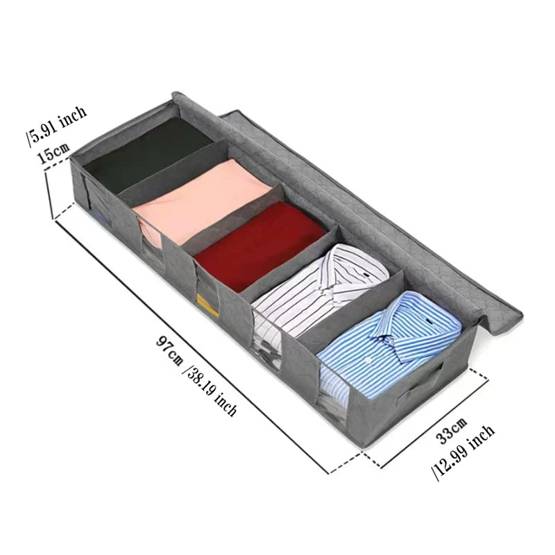 Opbergzak onderbed verstelbaar vak non-woven